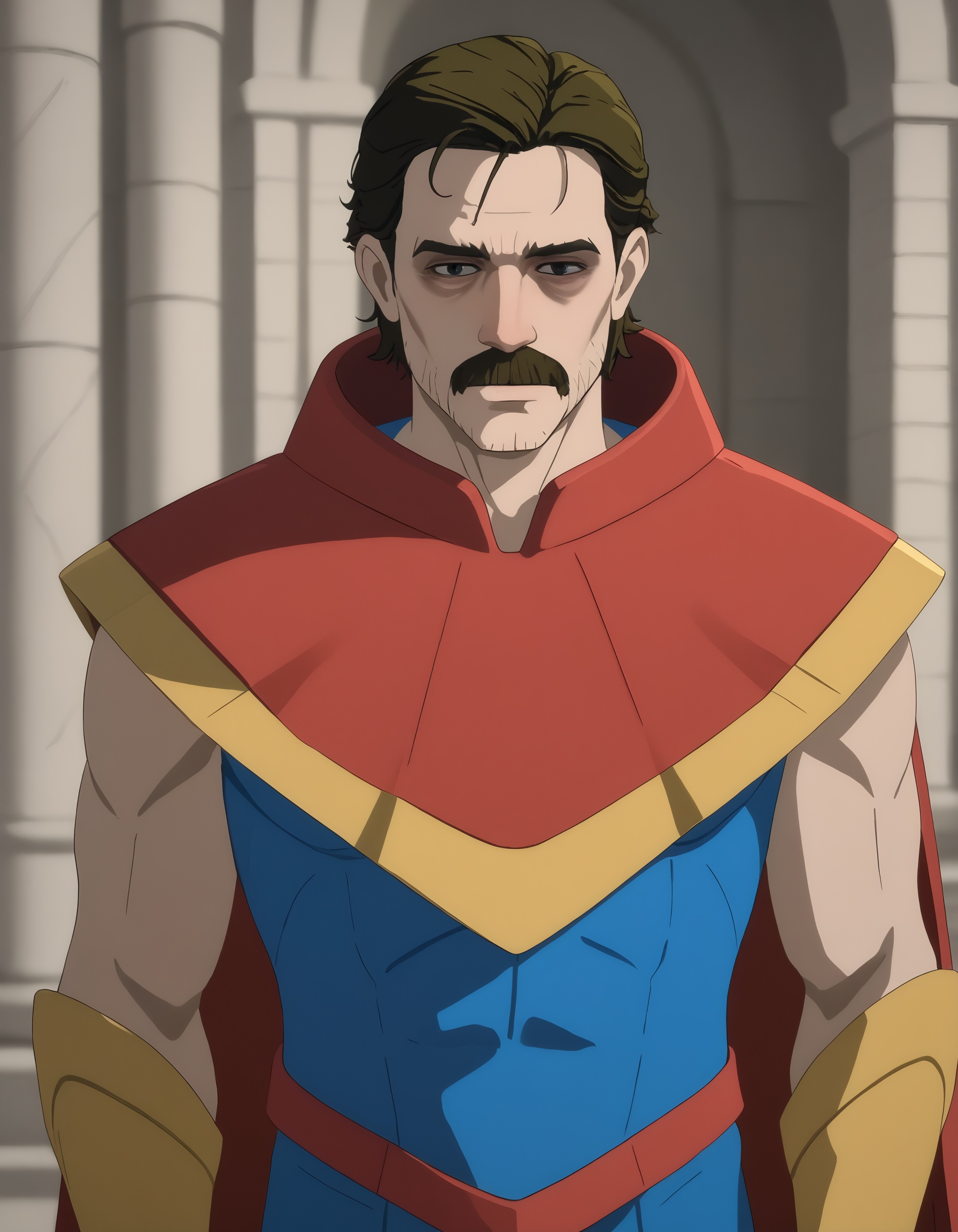 dispatch_phenomaman,  red cape on Tensor.Art