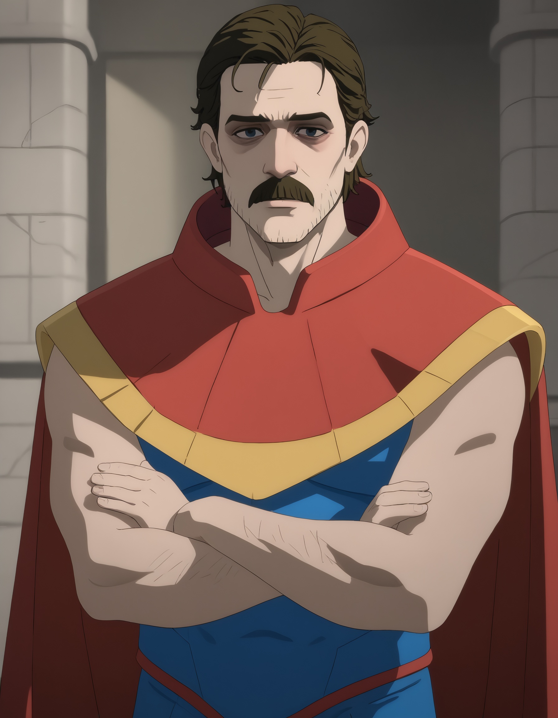 dispatch_phenomaman,  red cape on Tensor.Art