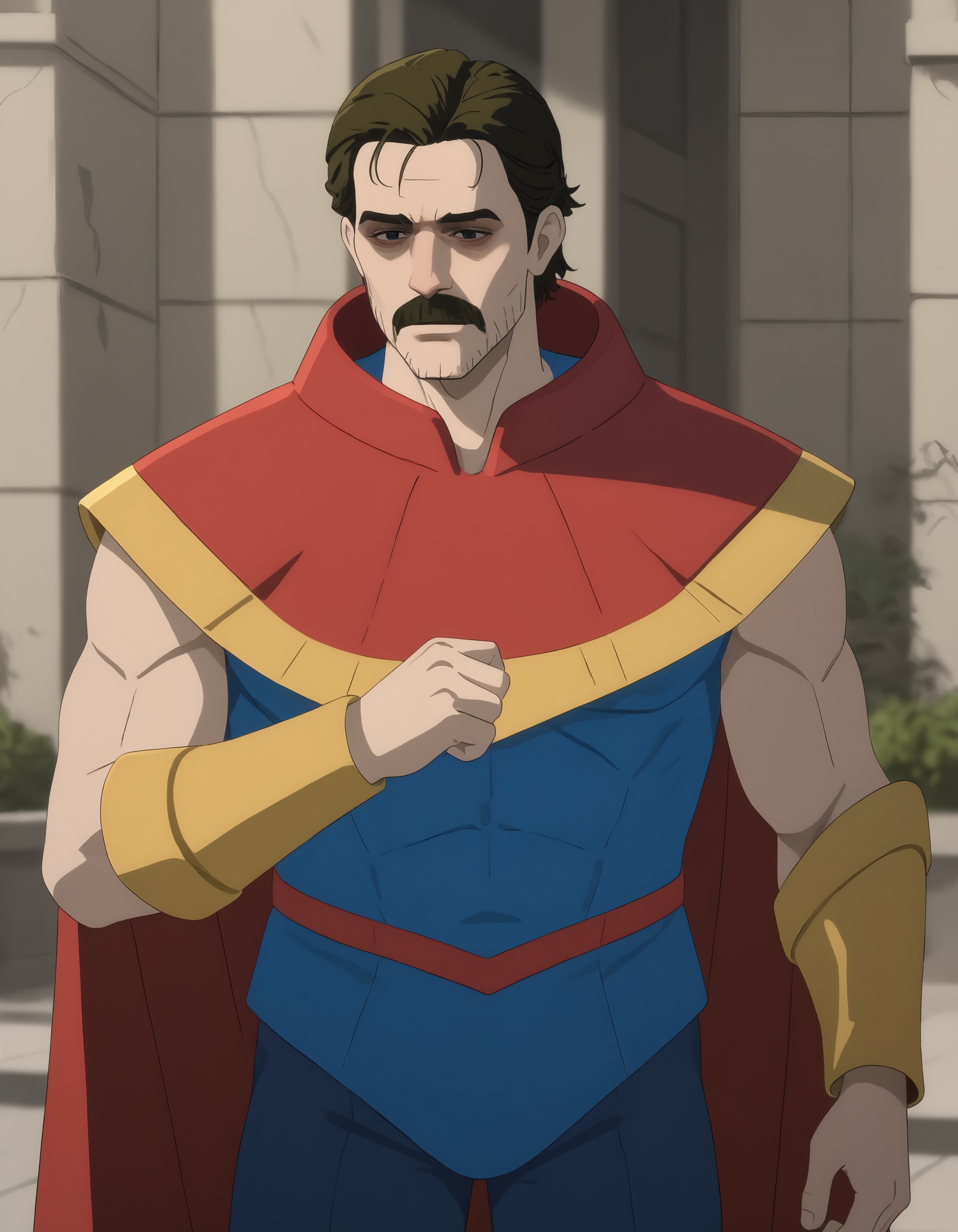 dispatch_phenomaman,  red cape on Tensor.Art