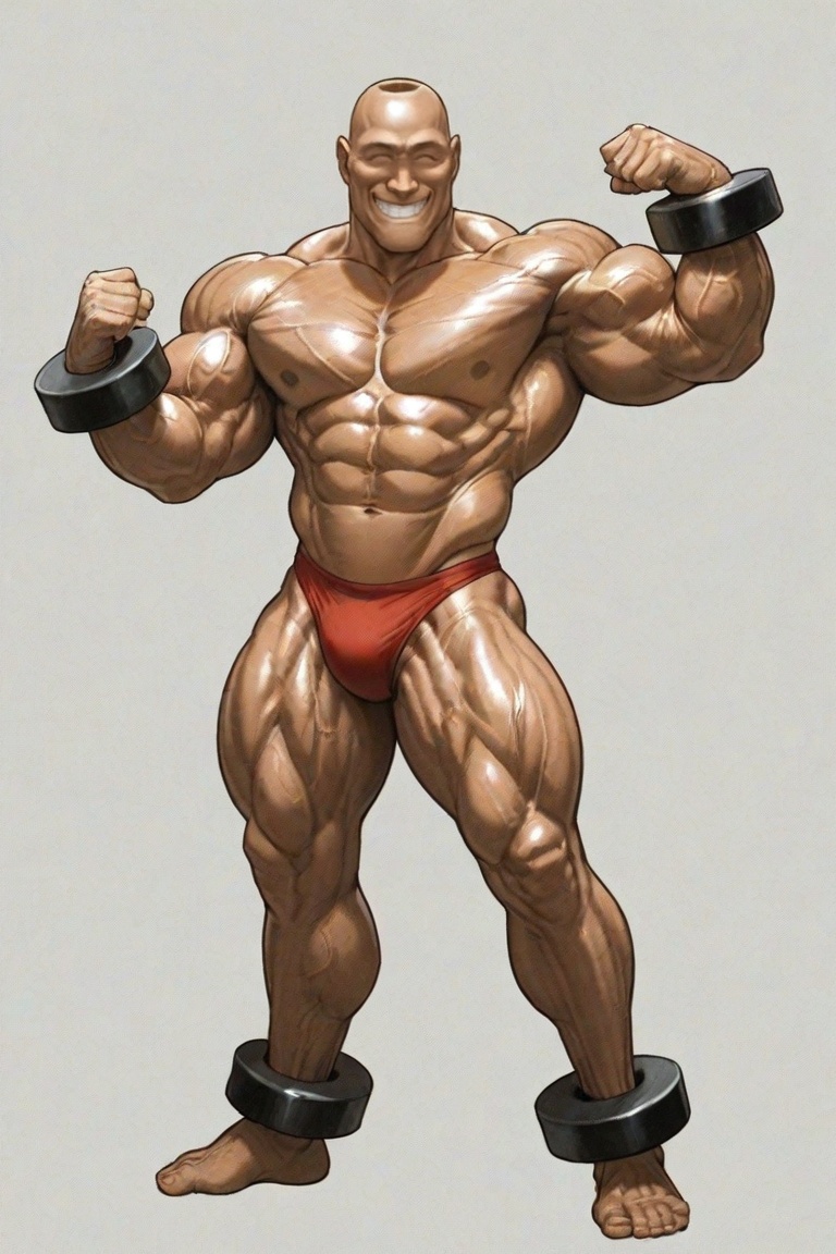 adon_samson,  fair skin,  hyper_muscular_male on Tensor.Art
