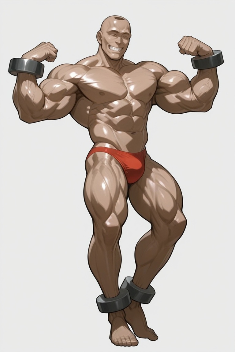 adon_samson,  fair skin,  hyper_muscular_male on Tensor.Art