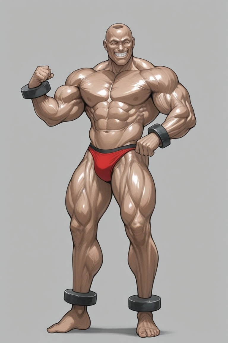 adon_samson,  fair skin,  hyper_muscular_male on Tensor.Art