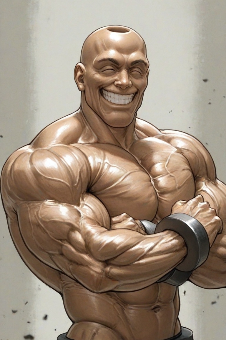 adon_samson,  fair skin,  hyper_muscular_male on Tensor.Art