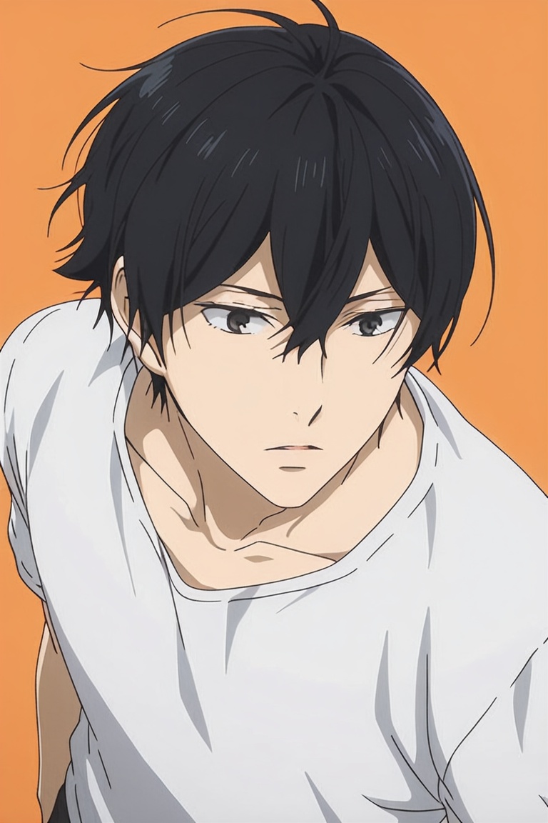 anime screencap,  looking at viewer,  handa-1stmale focus on Tensor.Art