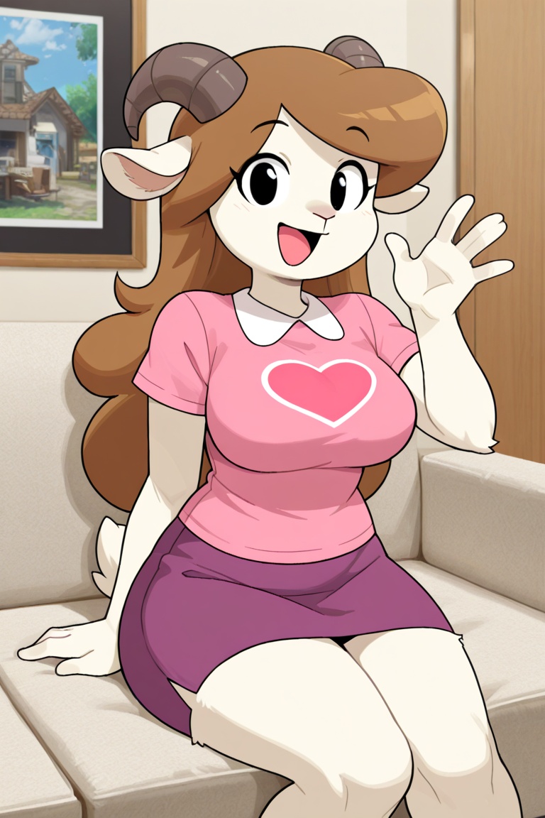 anime screenshot,  miracle star,  living room on Tensor.Art