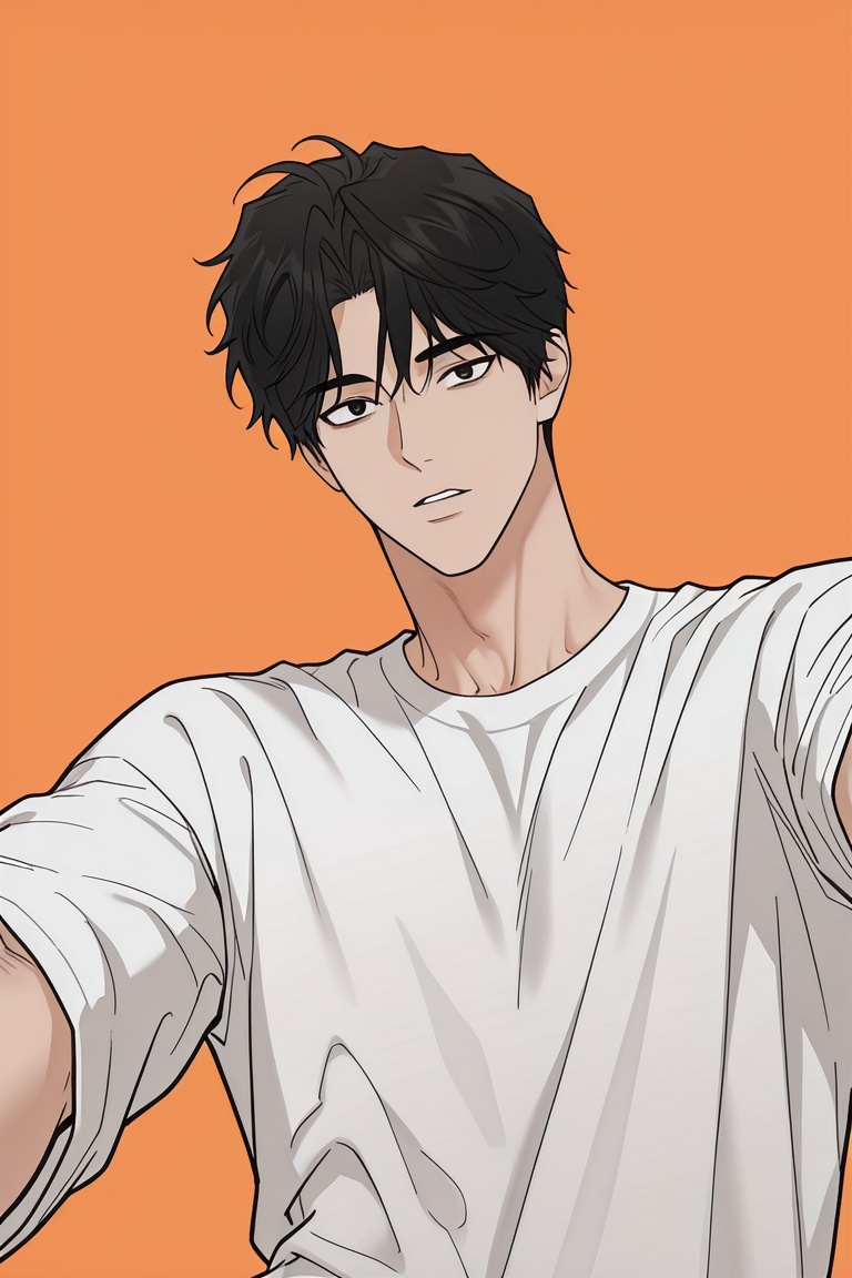 anime screencap,  looking at viewer,  kwon jiwook-1male focus on Tensor.Art