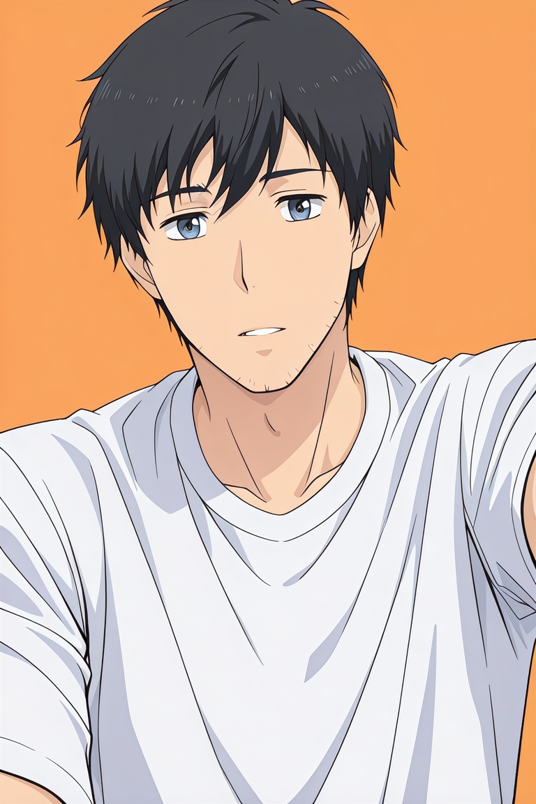 anime screencap,  looking at viewer,  arakaia-1male focus on Tensor.Art