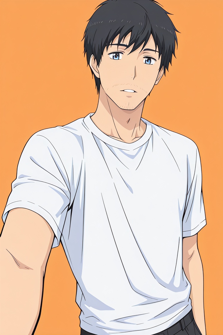anime screencap,  looking at viewer,  arakaia-1male focus on Tensor.Art
