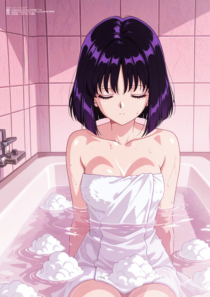 bishoujo senshi sailor moon,  megami magazine,  tomoe hotaru on Tensor.Art