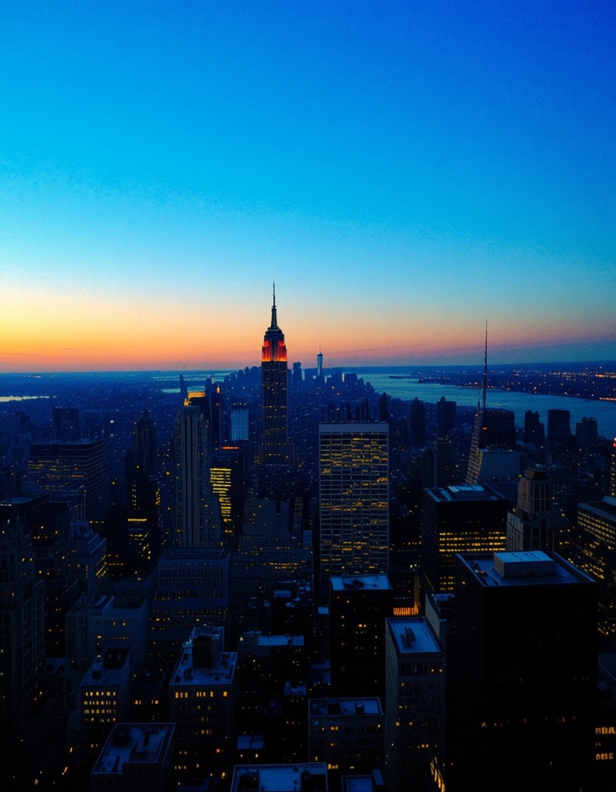 ehbluehour,  new york city on Tensor.Art