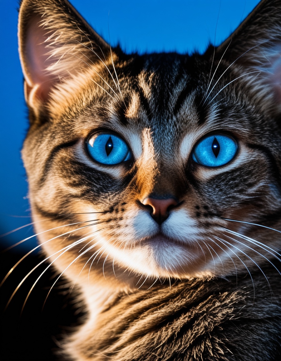ehbluehour,  portrait of a cat on Tensor.Art