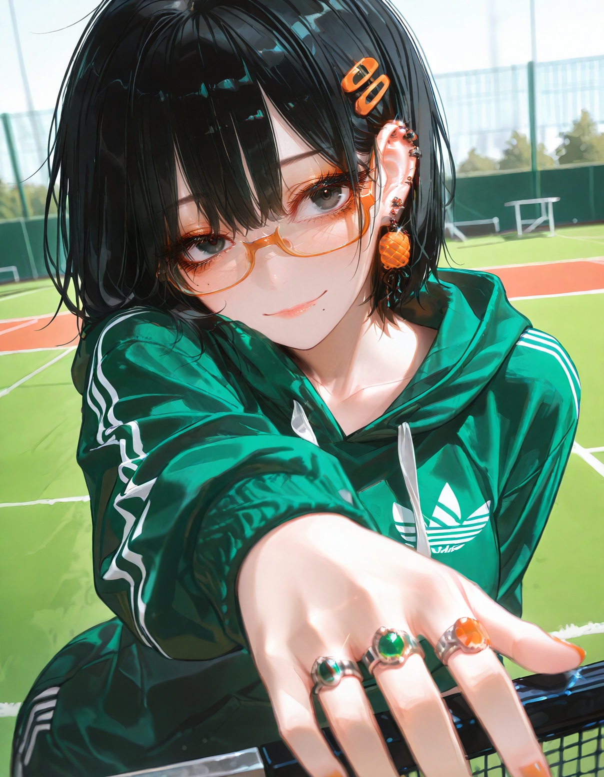 4ndi_illu,  thick eyelashes,  masterpiece on Tensor.Art