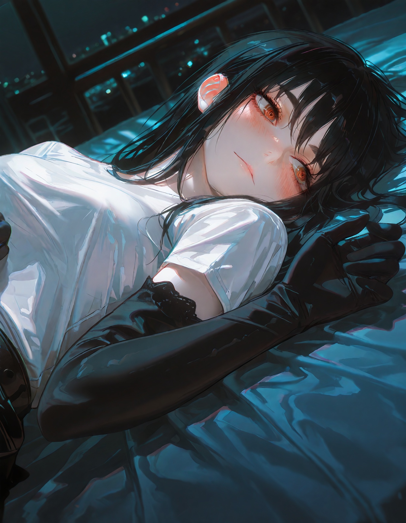 4ndi_illu,  thick eyelashes,  thick eyebrows on Tensor.Art