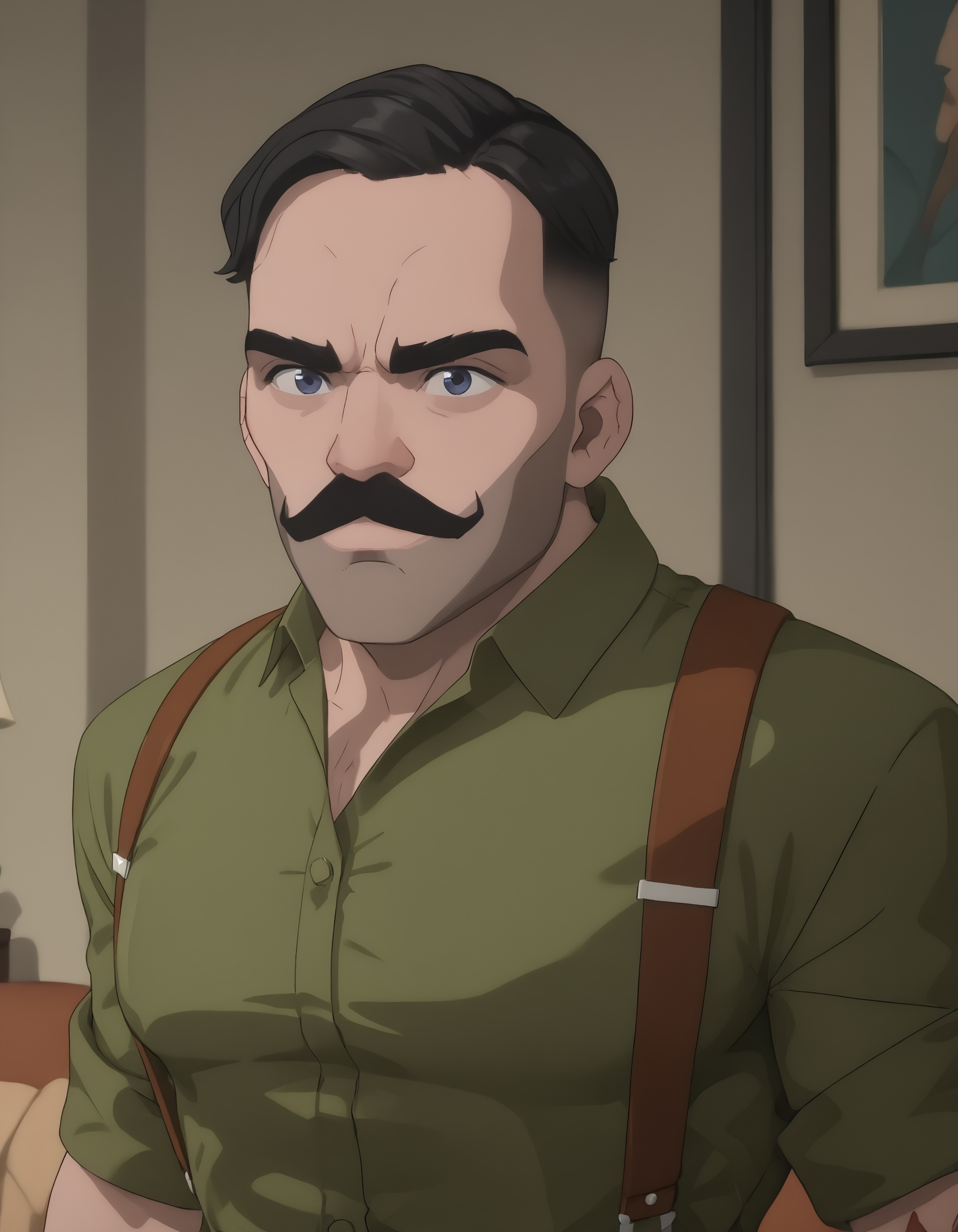 dispatch_punchup,  green shirt on Tensor.Art
