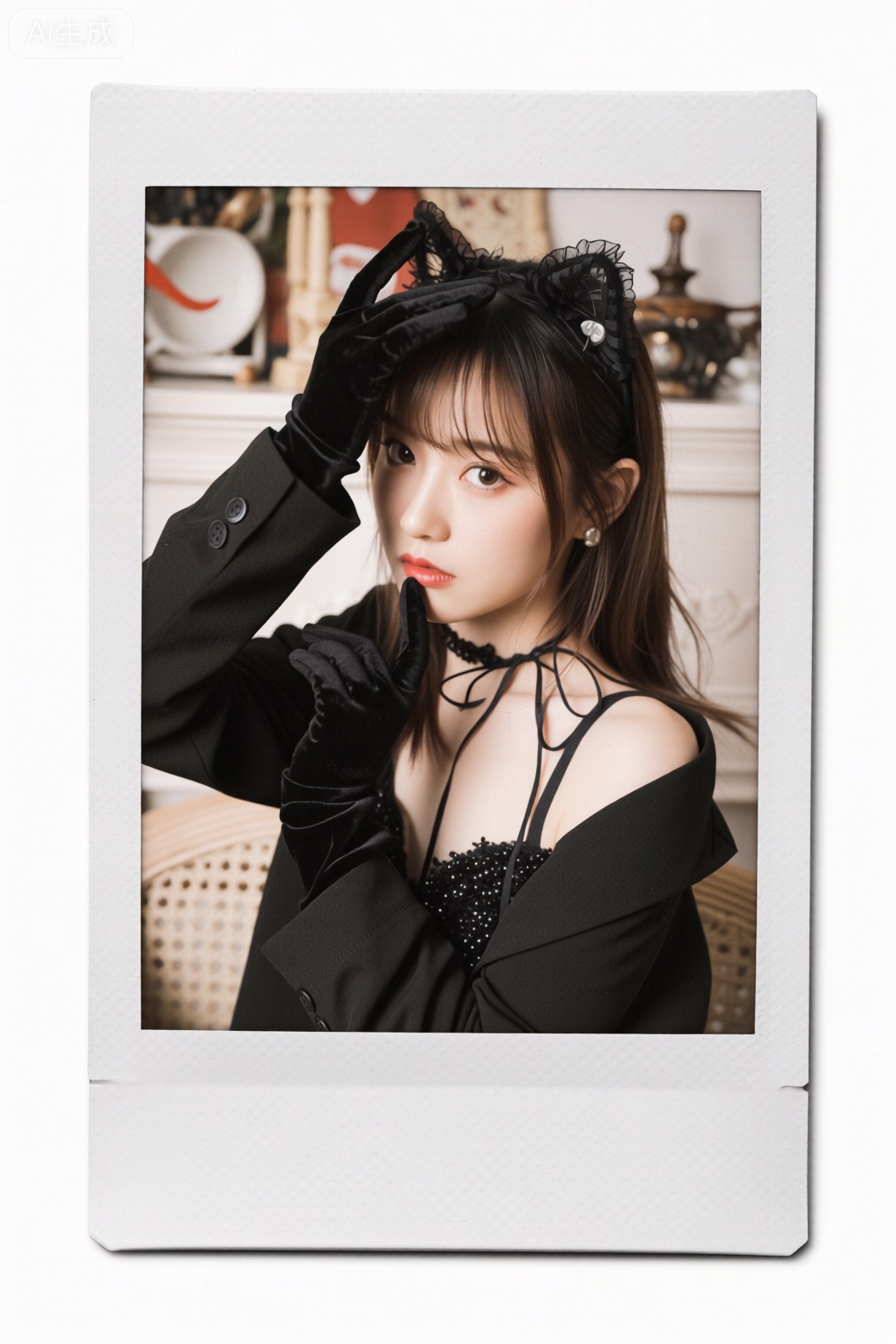 美少女的日常,拍立得拍摄