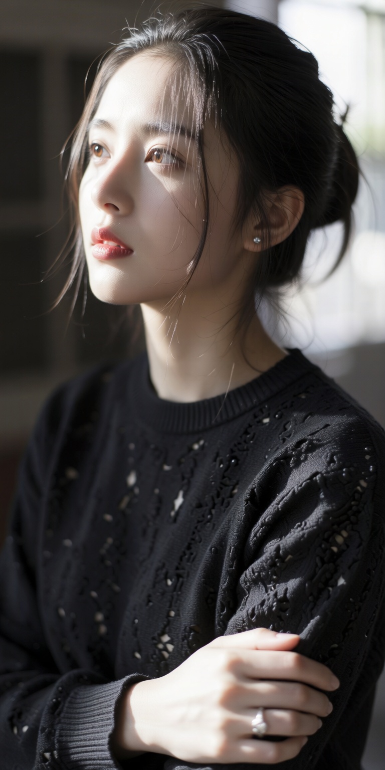 美女,  时尚蕾丝裙 by bkz不可知 on Tensor.Art