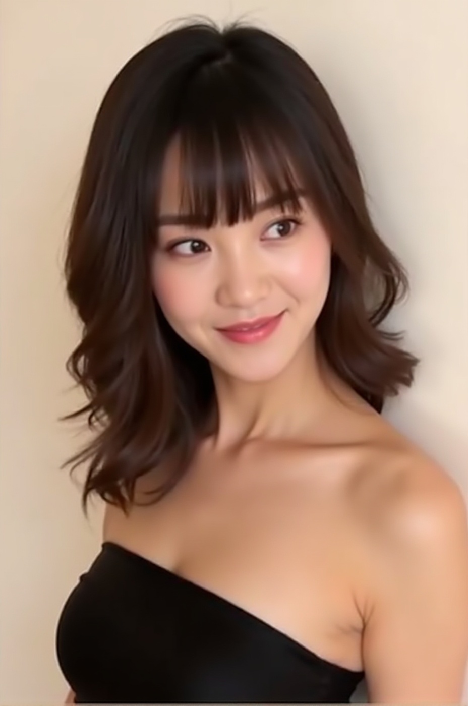 1girl,  beautiful girl,  dark brown hair on Tensor.Art
