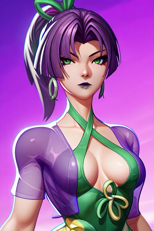 1girl,  solo,  psylocke on Tensor.Art