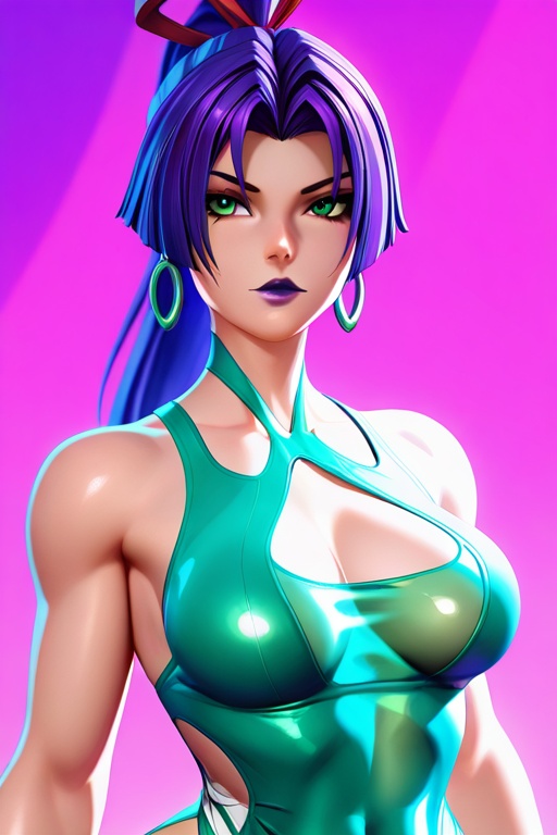 1girl,  solo,  psylocke on Tensor.Art