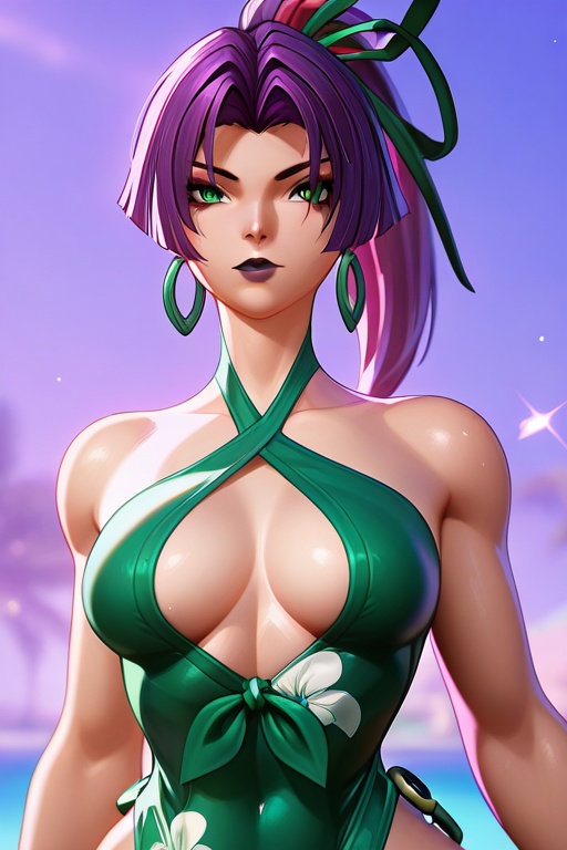 1girl,  solo,  psylocke on Tensor.Art
