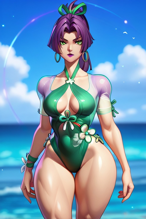 1girl,  solo,  psylocke on Tensor.Art