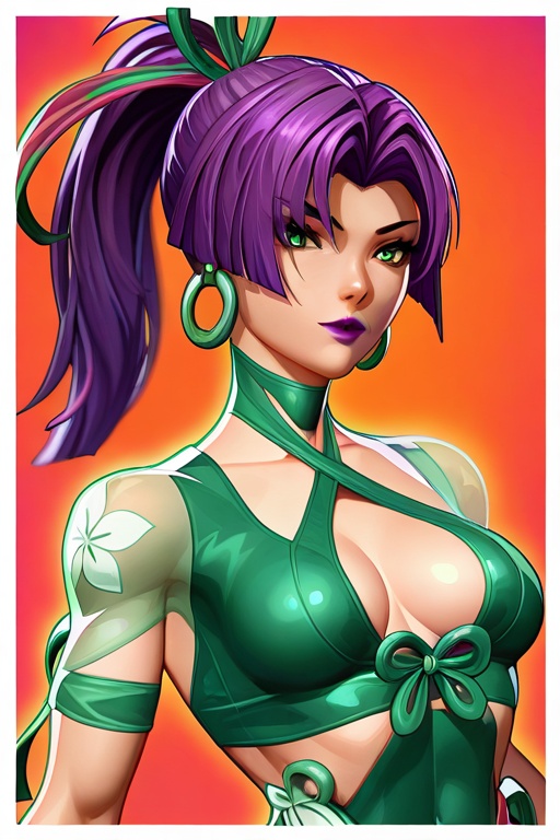 1girl,  solo,  psylocke on Tensor.Art