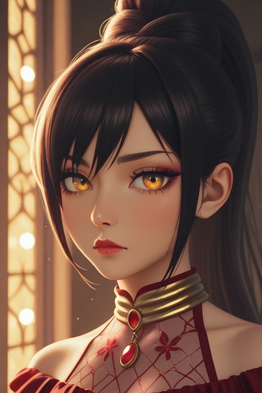 8K ultra-realistic anime masterpiece,  extreme close-up portrait,  soft rim lighting on Tensor.Art