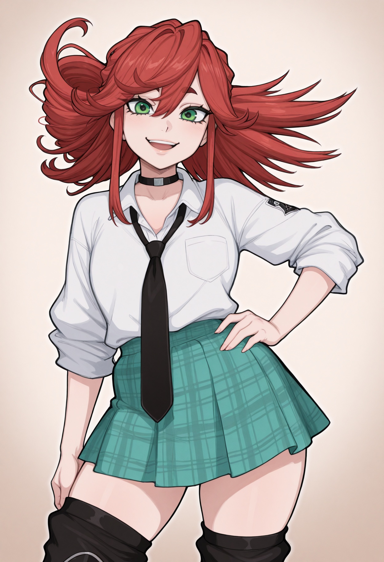 1girl,  solo,  white shirt on Tensor.Art