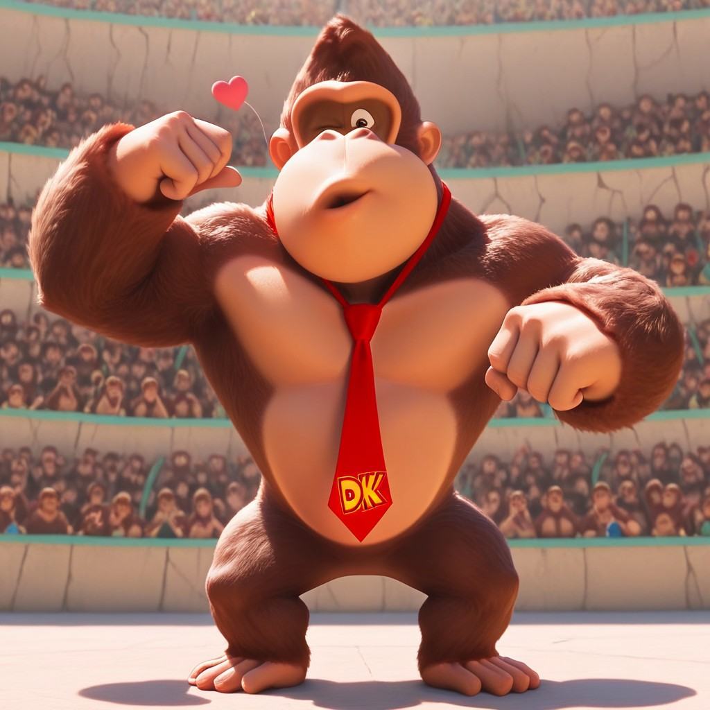 Amazing quality,  best quality,  D0nkey_kong on Tensor.Art