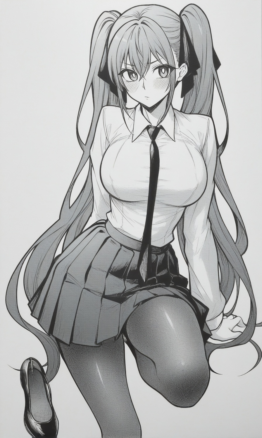 1girl,  solo,  long hair on Tensor.Art