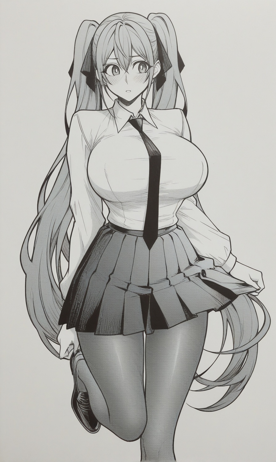 1girl,  solo,  long hair on Tensor.Art