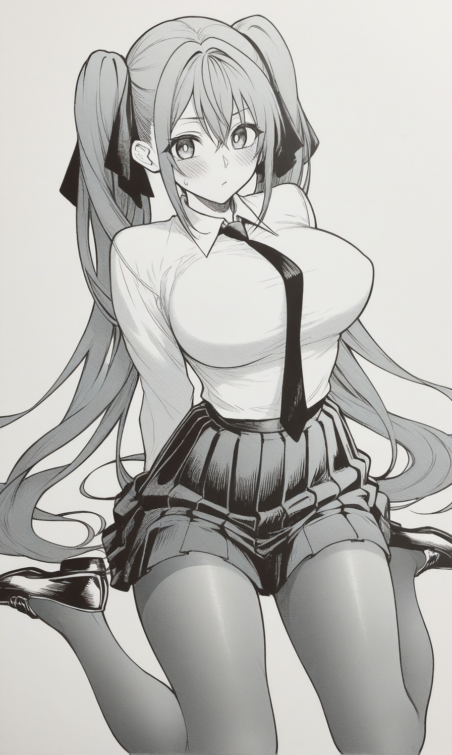 1girl,  solo,  long hair on Tensor.Art