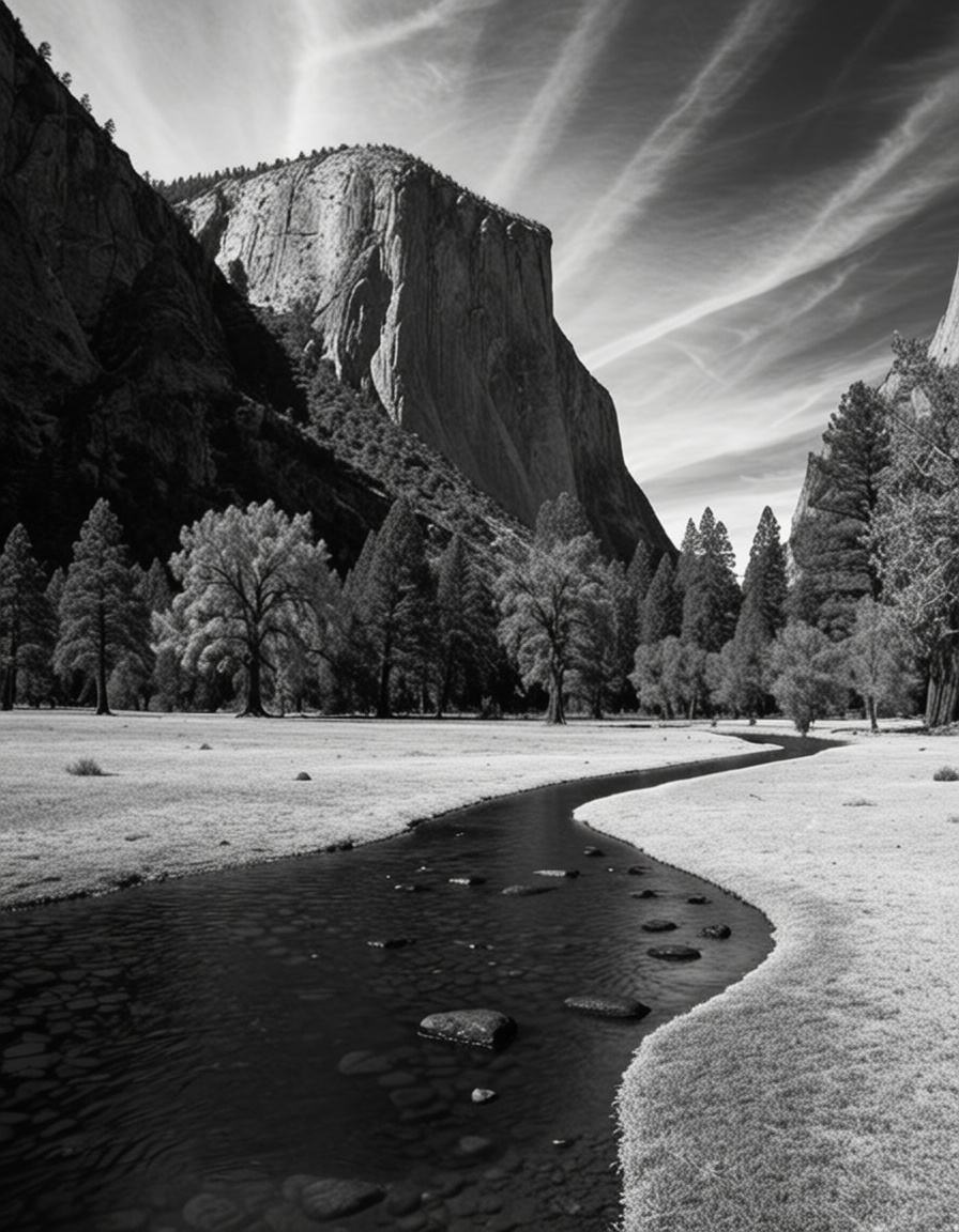ehansel,  yosemite park on Tensor.Art
