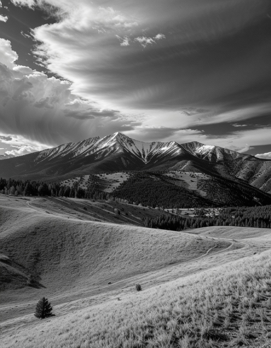 ehansel,  colorado mountains on Tensor.Art