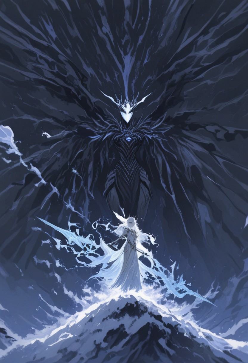 rating_safe,  silver hair ,  Majestic eagle soaring high on Tensor.Art