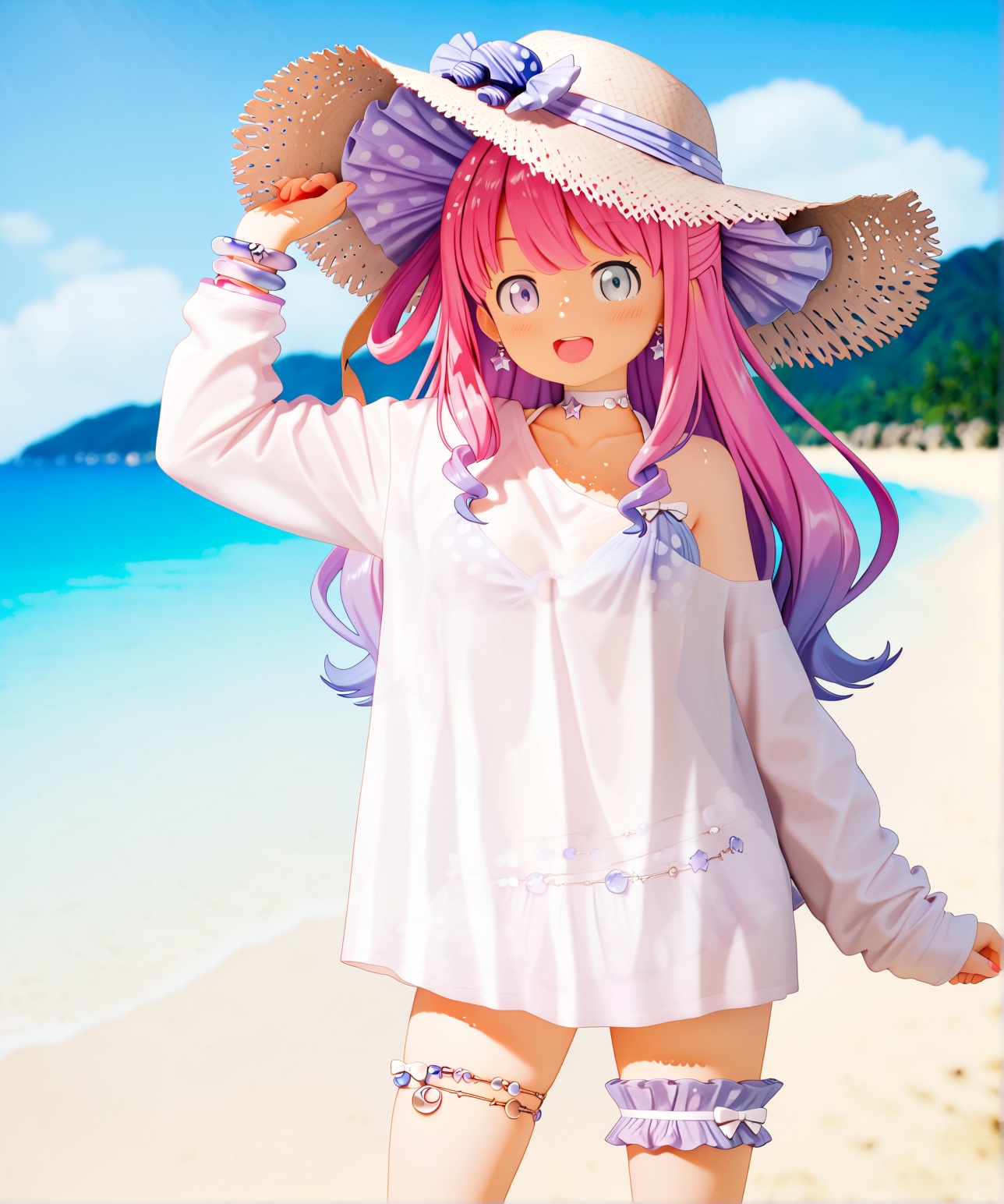 outdoors,  scenery,  beach on Tensor.Art