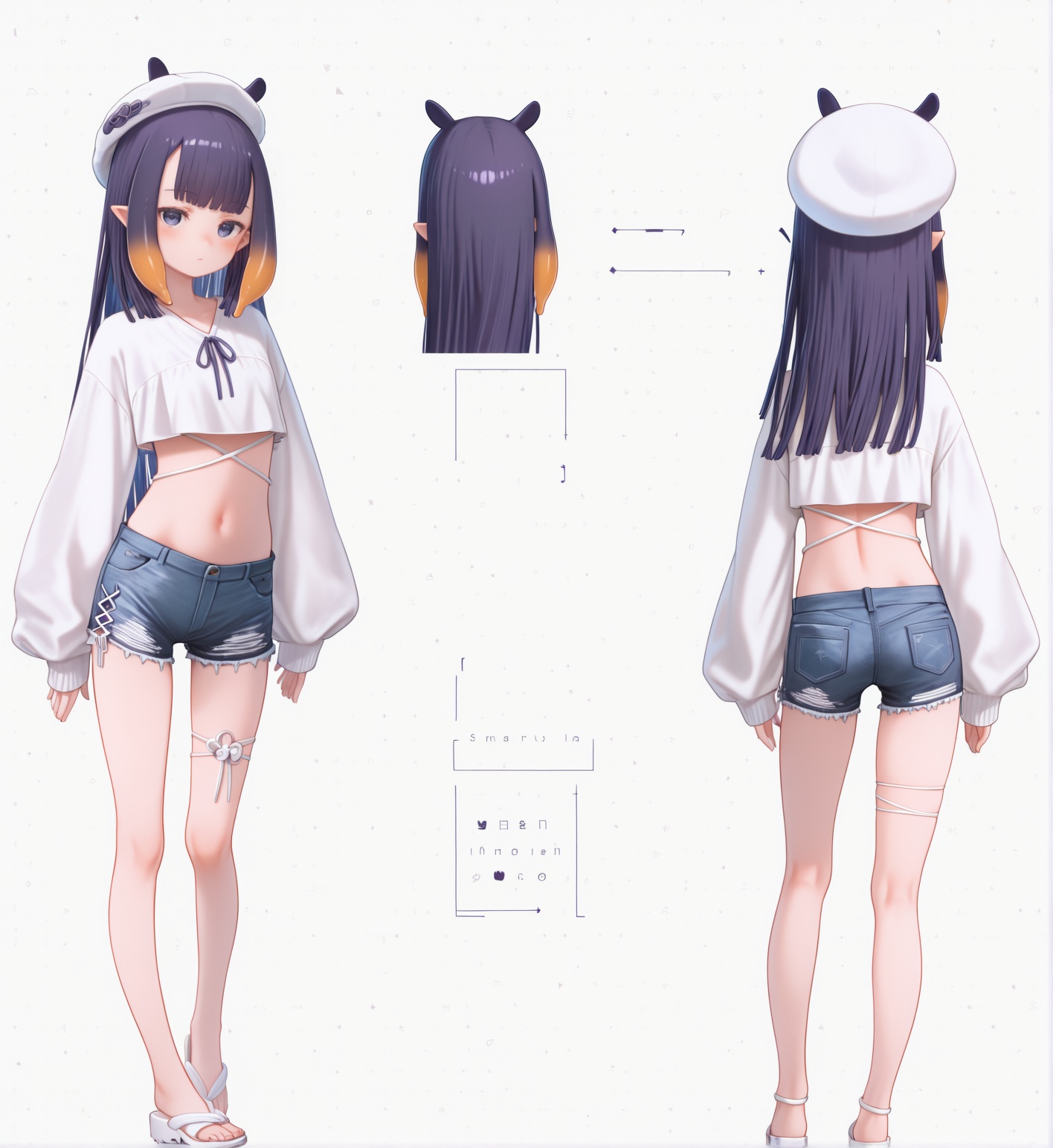 magowasabi,  white background,  wide shot on Tensor.Art