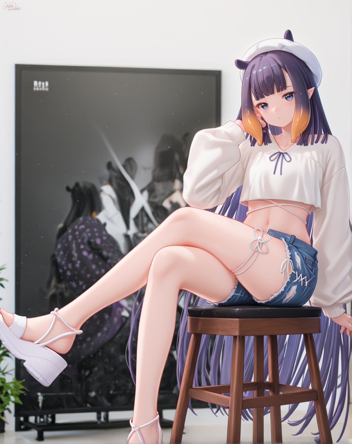 magowasabi,  blurry background,  photo background on Tensor.Art