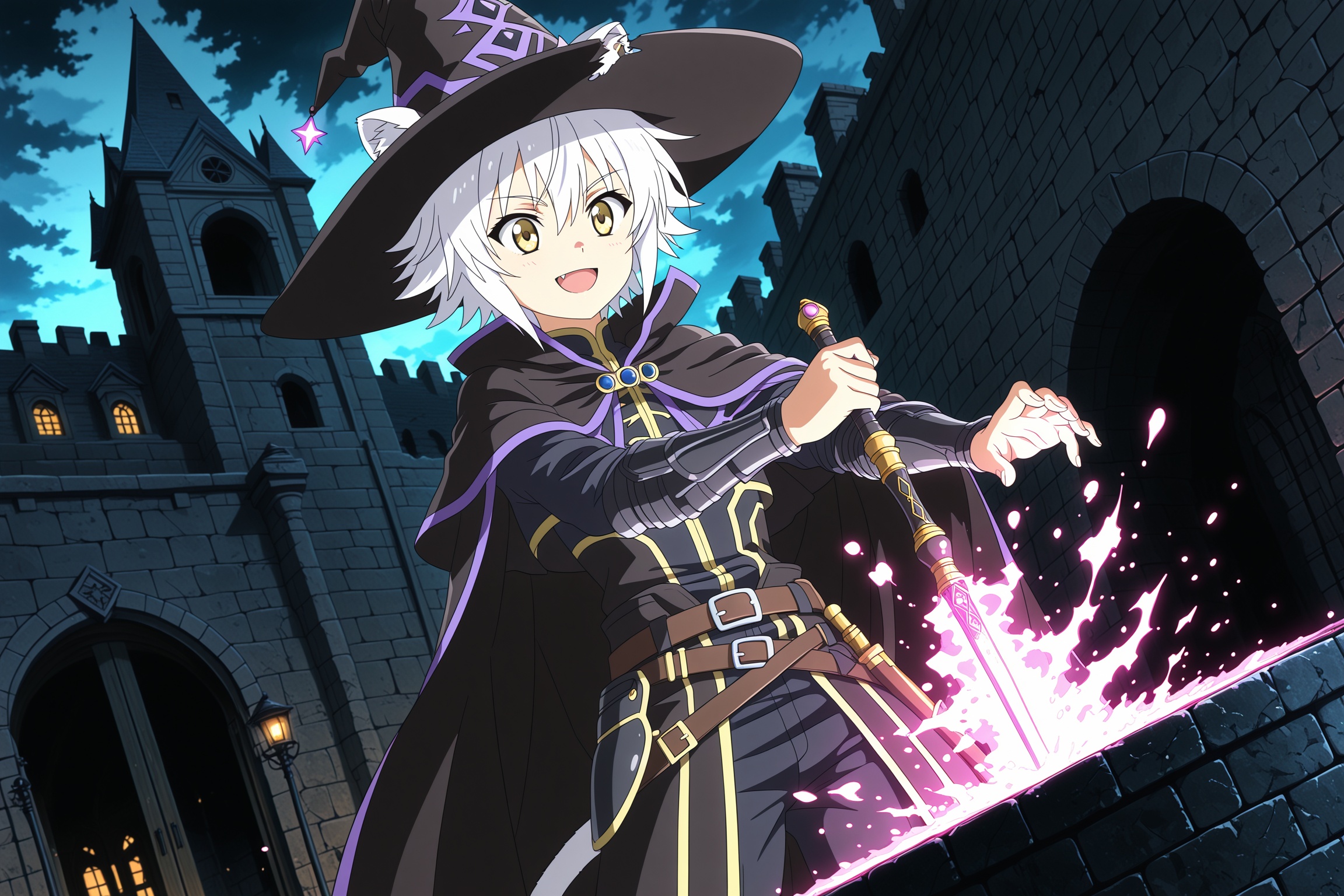 GaulGalette,  white hair,  short hair on Tensor.Art