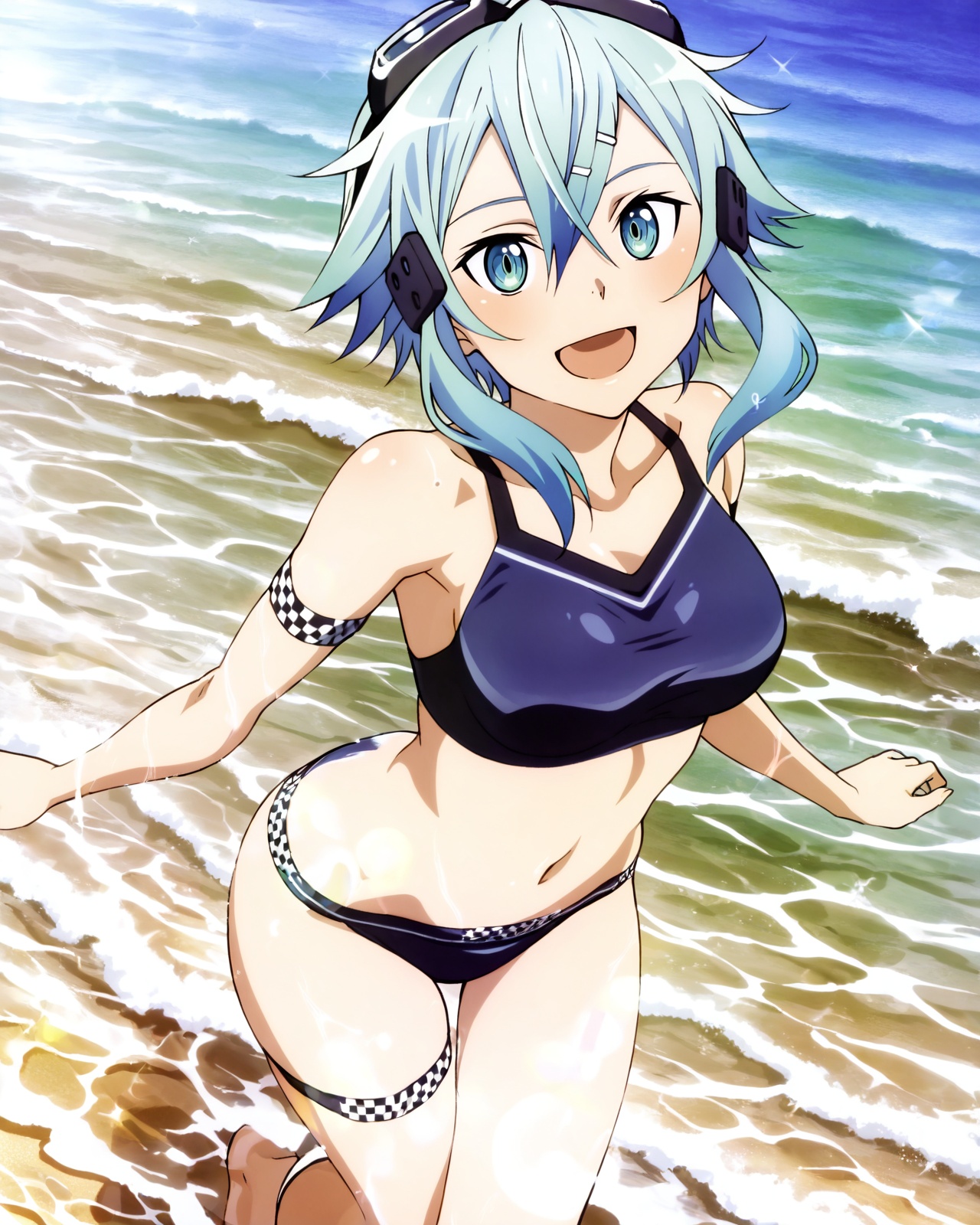 shiny skin,  (((masterpiece,  best quality on Tensor.Art
