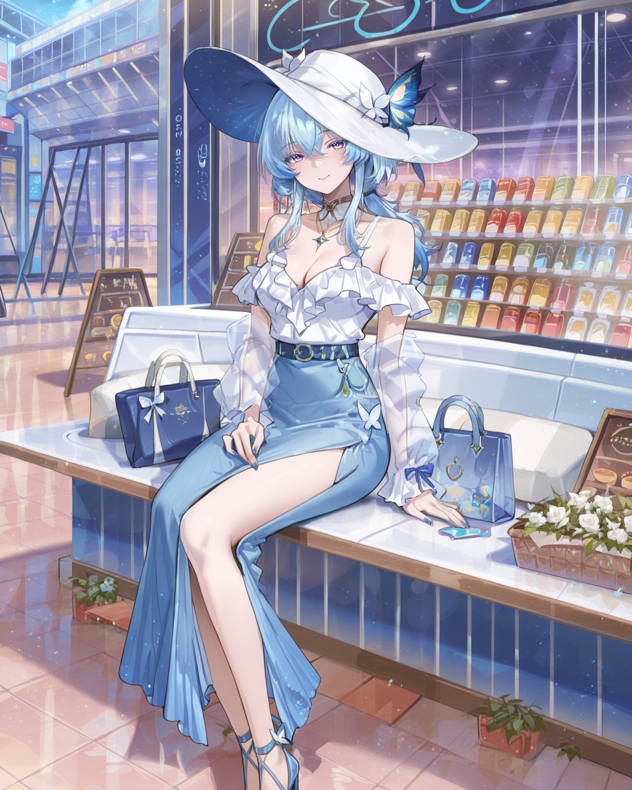masterpiece,  best quality,  shopping mall on Tensor.Art