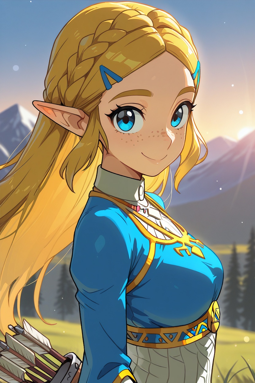 masterpiece,  princess zelda,  1girl on Tensor.Art