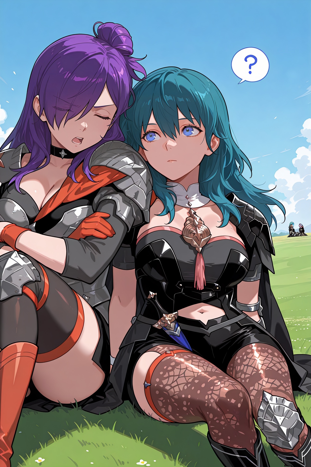 masterpiece,  best quality,  2girls on Tensor.Art