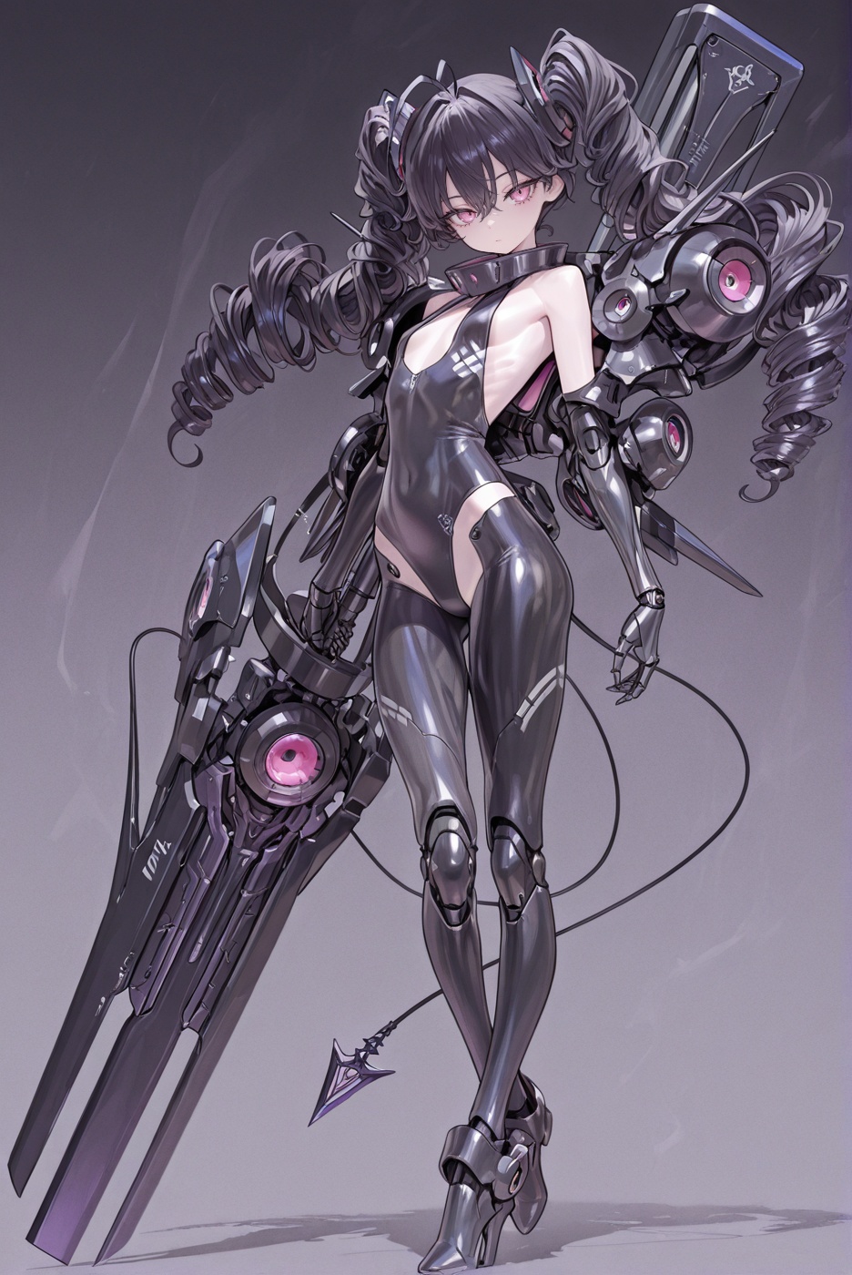 1girl,  mecha girl,  solo on Tensor.Art