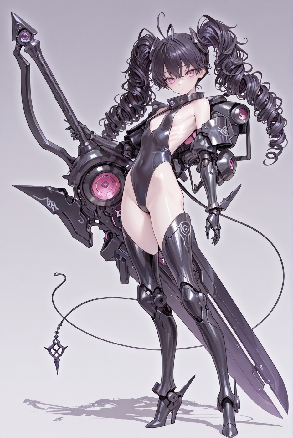 1girl,  mecha girl,  solo on Tensor.Art