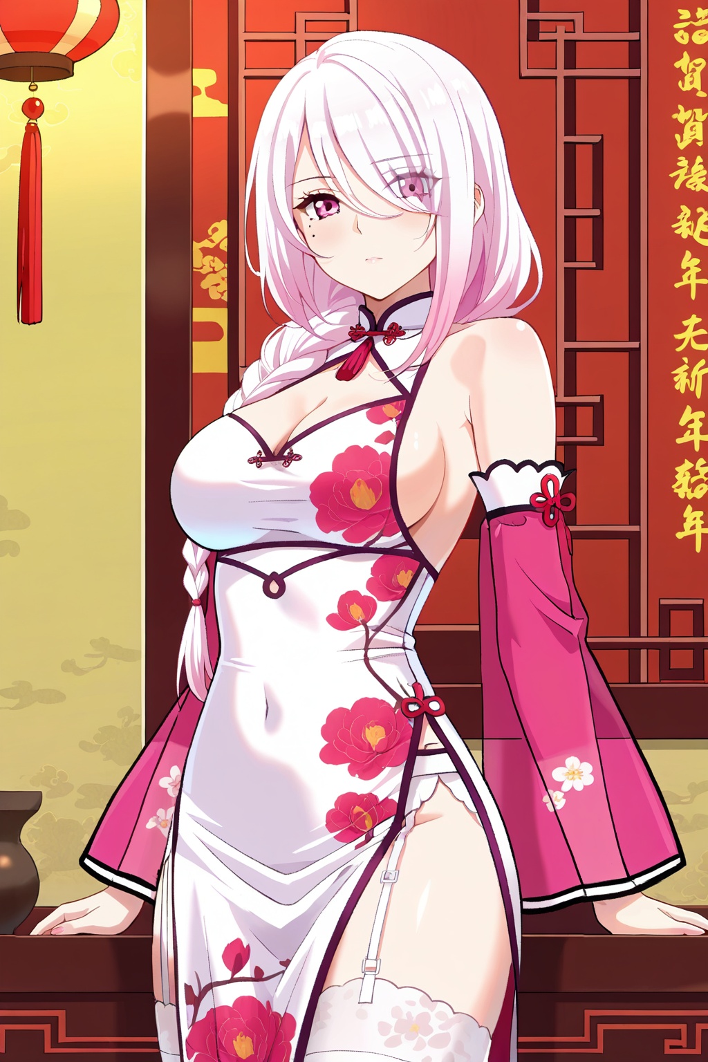 Random scene,  Random scene,  Thigh exposed on Tensor.Art