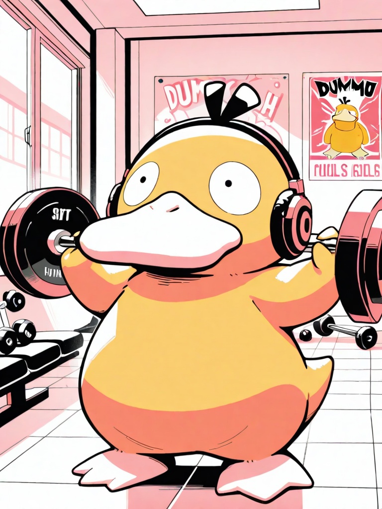 masterpiece,  best quality,  psyduck on Tensor.Art