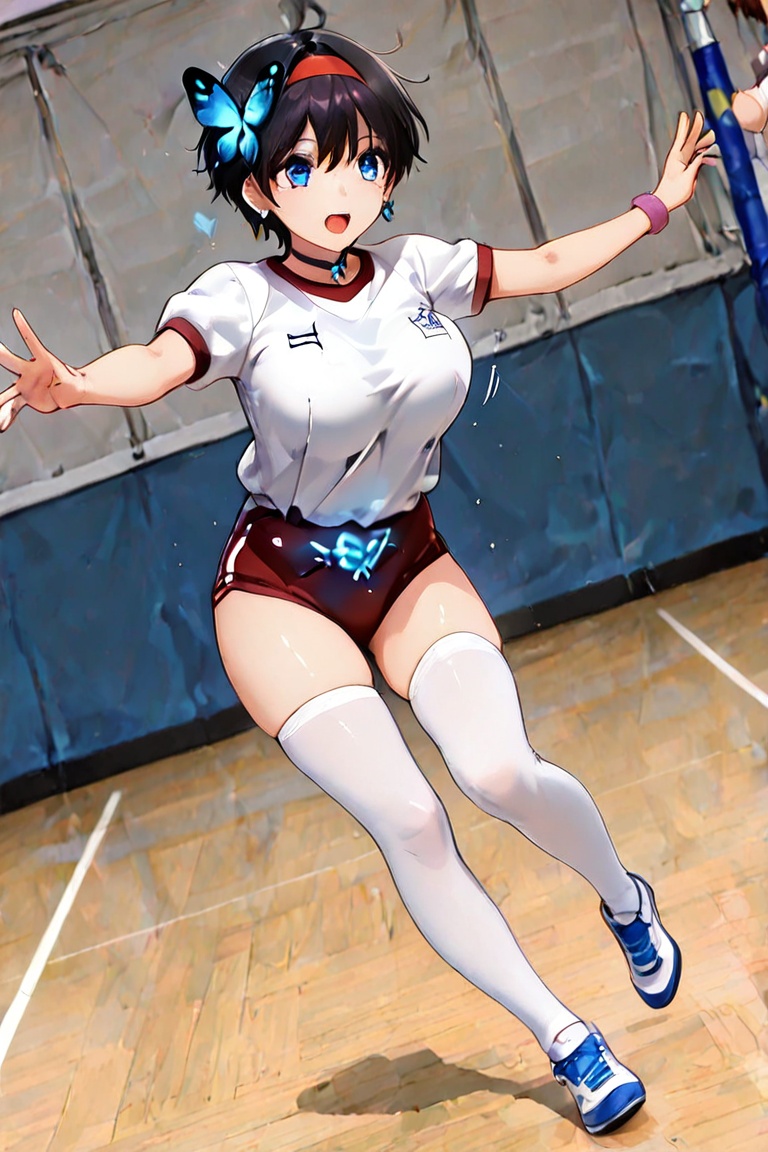 boob tent,  ((adjusting clothes )) (masterpiece),  best quality on Tensor.Art