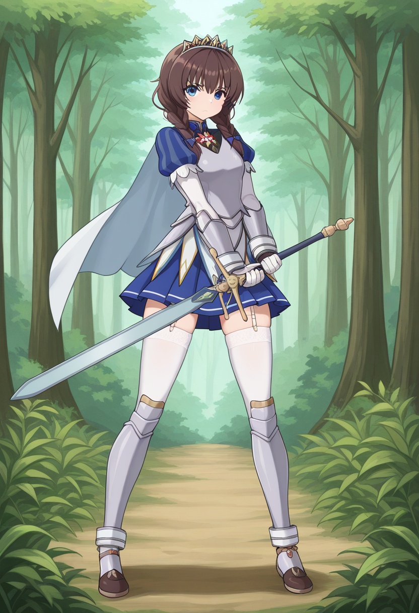 1girl,  solo,  riccaftohkilus on Tensor.Art