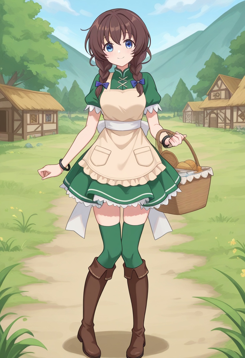 1girl,  solo,  riccaftohkilus on Tensor.Art